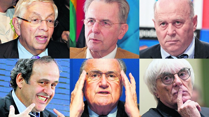 Blatter, Platini, Lato: Oni rządzą sportowym światem