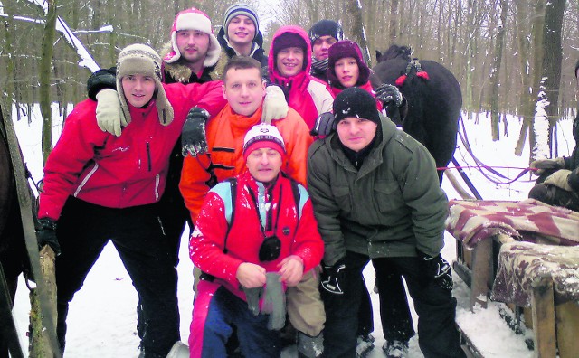 Hokeiści LHT Lublin w weekend urządzili sobie kulig