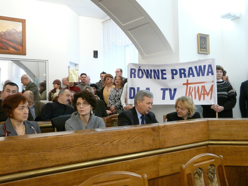 Lublin: Radni przyjęli stanowisko w sprawie TV Trwam