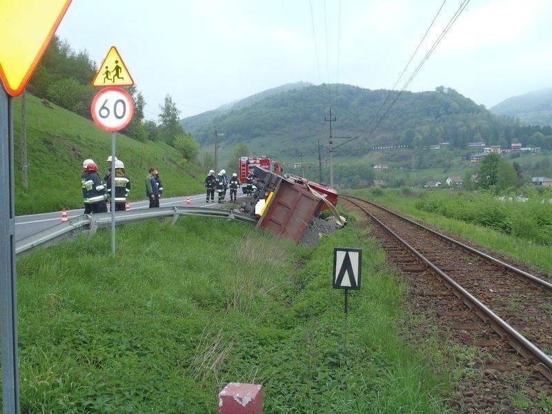 Niebezpieczny wypadek w dolinie Popradu [ZDJĘCIA]