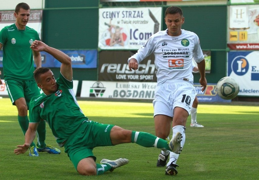 GKS Bogdanka - Radomiak 2:0. Szałachowski z umową (ZDJĘCIA)