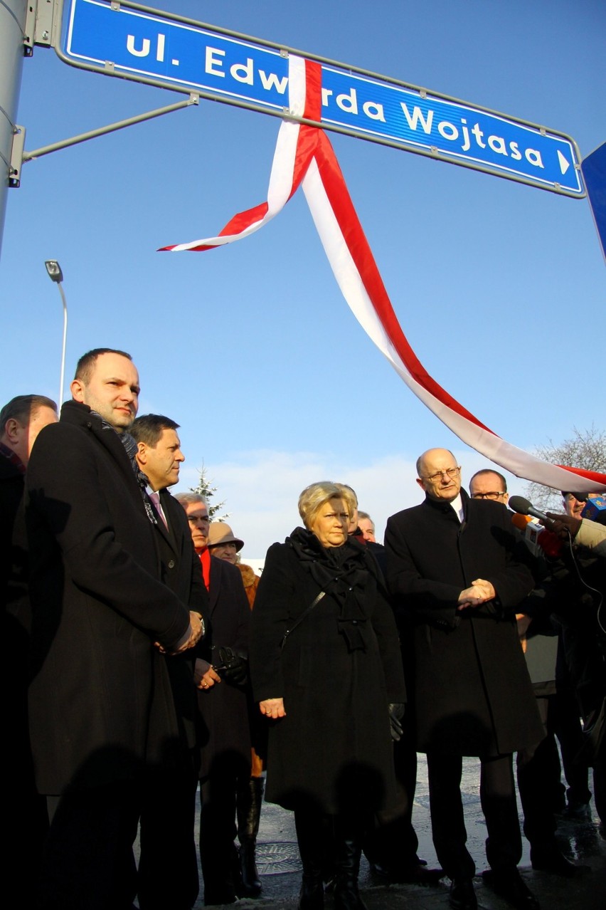 Wicepremier Piechociński otworzył ulicę Edwarda Wojtasa na Choinach (FOTO)