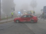 Groźny wypadek w Miechowie. Trzy osoby trafiły do szpitala