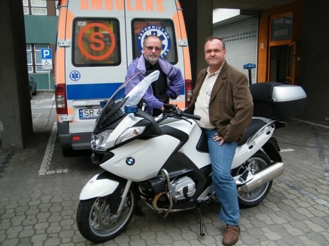 Na zdjęciu: Lech Gęborski i Piotr Unger 