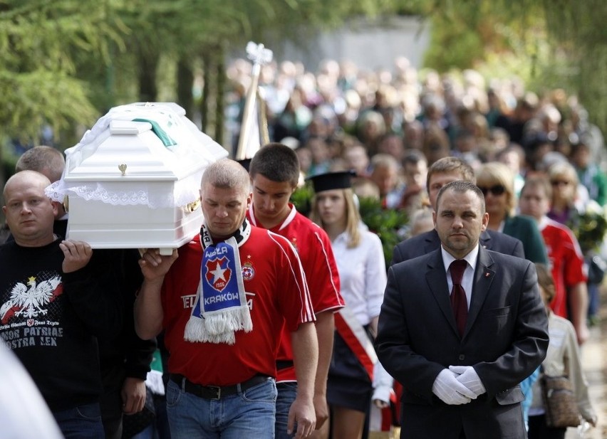 Pogrzeb Dawida Zapiska na cmentarzu w Gdańsku Łostowicach