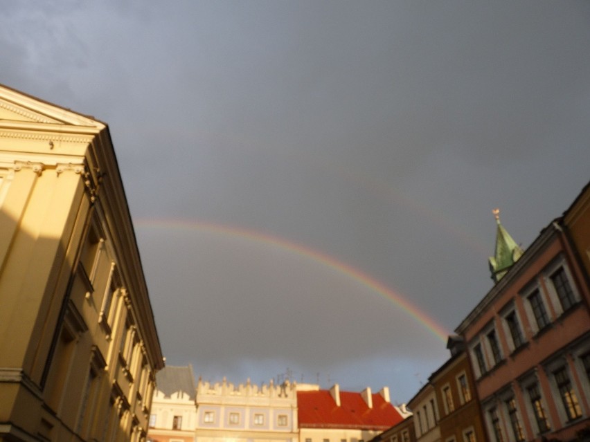 Od Czytelnika: Tęcza nad Lublinem (ZDJĘCIA)