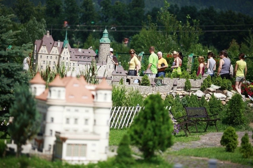 Park miniatur w Kowarach