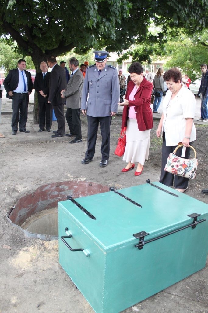 Kapsułę czasu z informacjami o policji zakopano w...