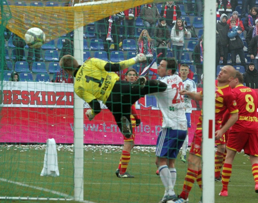 Podbeskidzie Bielsko-Biała - Jagielonia Białystok 4:0