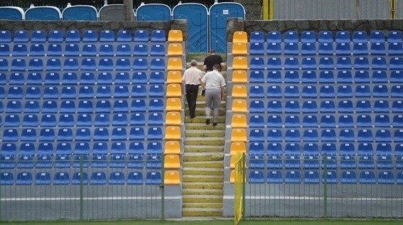 Inspekcja PZPN na stadionie w Bielsku-Białej [ZDJĘCIA]