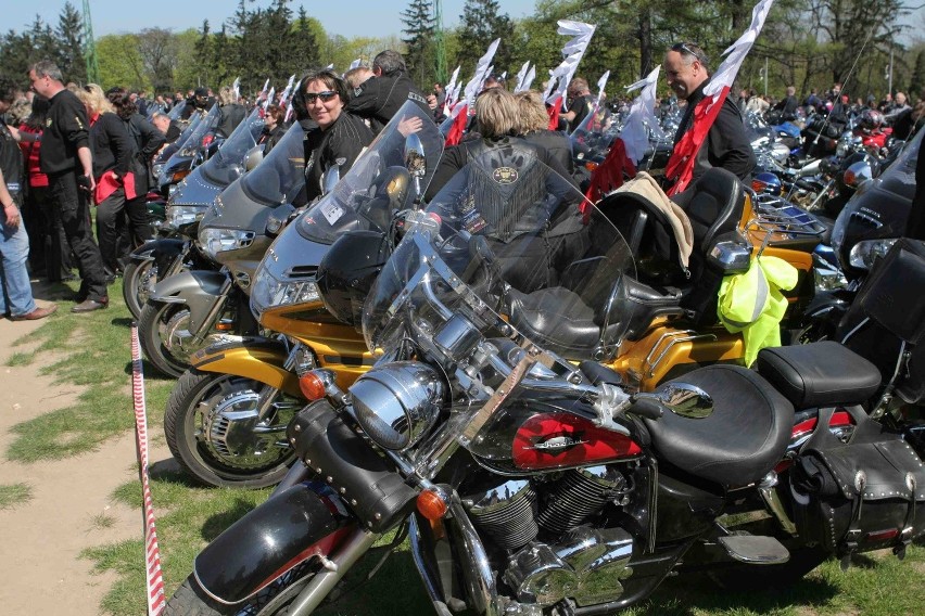 Motocykliści pielgrzymowali na Jasną Górę