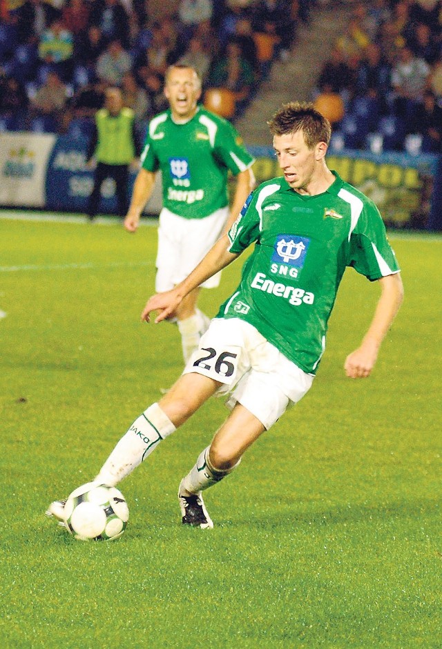 Ben Starosta grał w poniedziałkowym meczu Pucharu Ekstraklasy