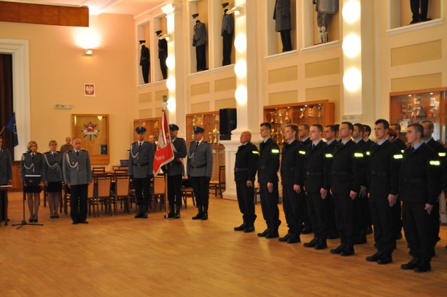 Nowi funkcjonariusze w lubelskiej policji