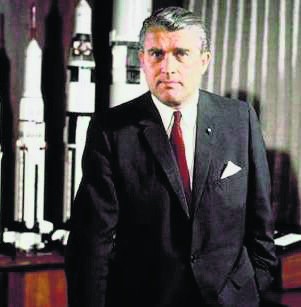 Wernher von Braun był jednym z twórców potęgi NASA