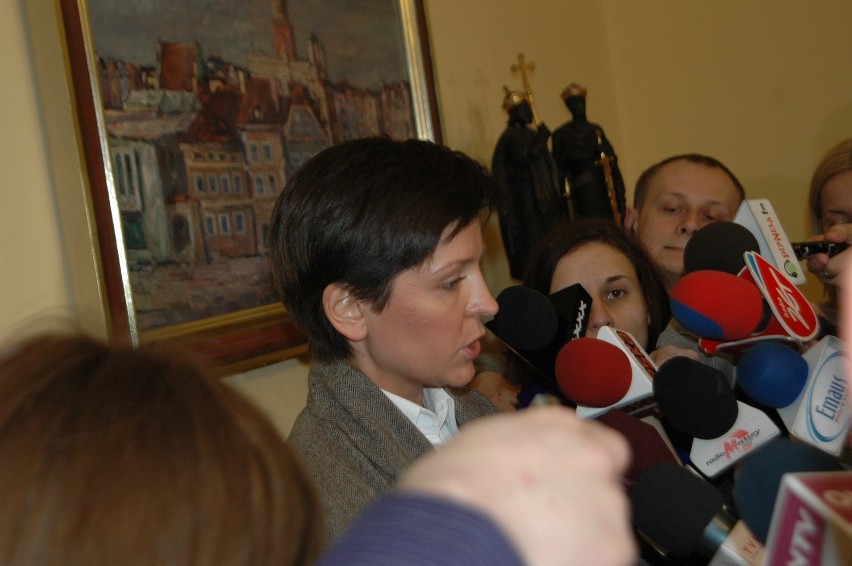 Minister sportu Joanna Mucha oceniała w poniedziałek stan...