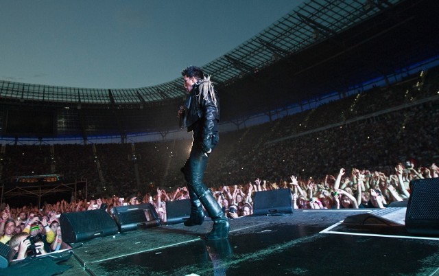 Koncert Queen na Stadionie Miejskim we Wrocławiu w roku 2012.
