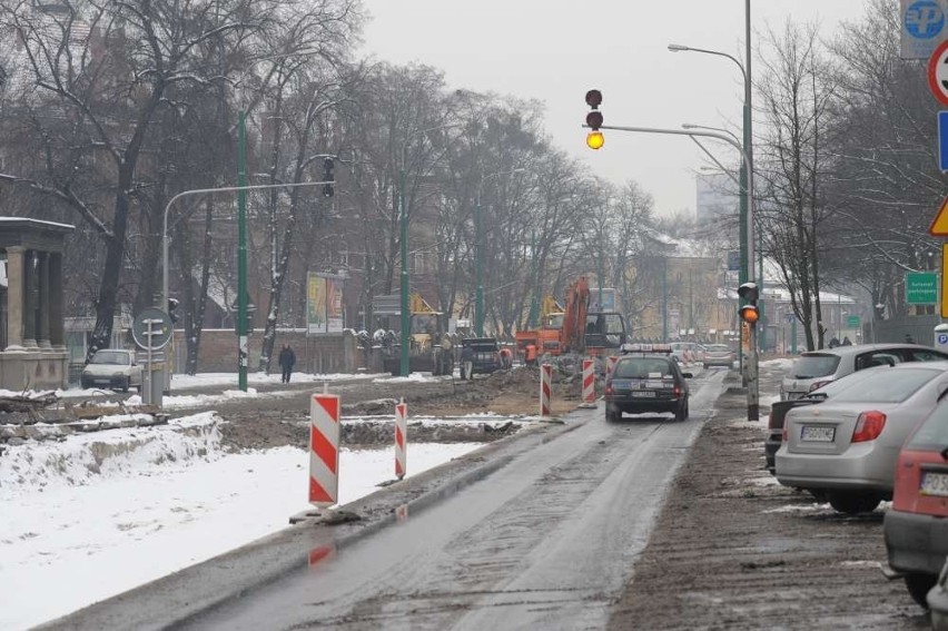 Zniknęły tory i sieć trakcyjna z ulicy Grunwaldzkiej