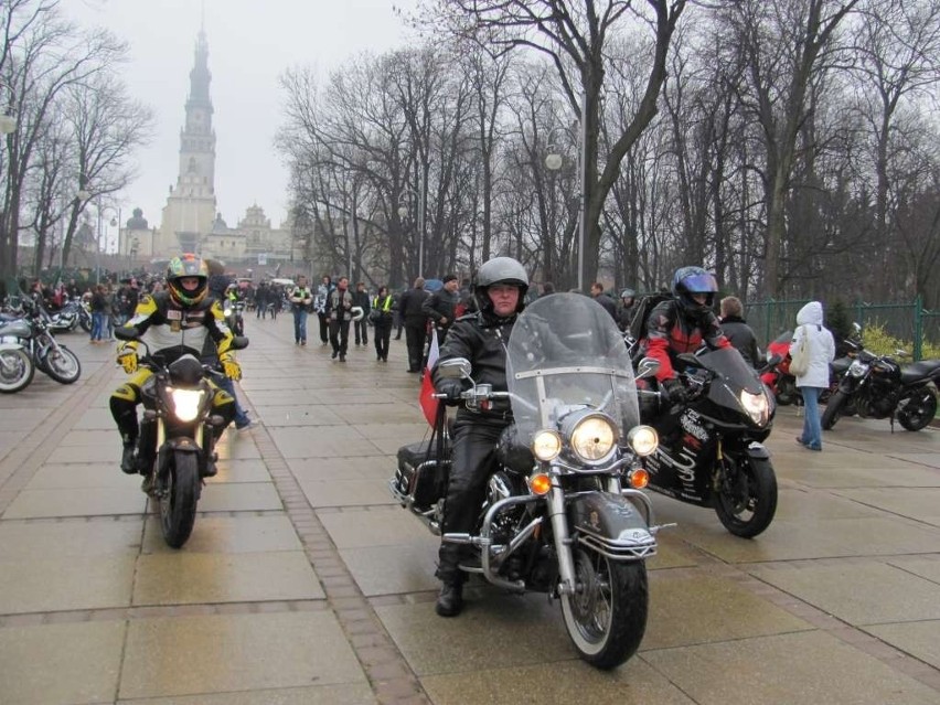 Na Jasną Górę przyjeżdżają motocykliści z całej Polski