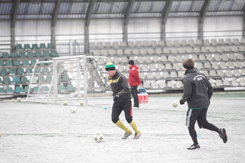 Pierwszy zimowy trening GKS Katowice w 2013 roku [ZDJĘCIA]