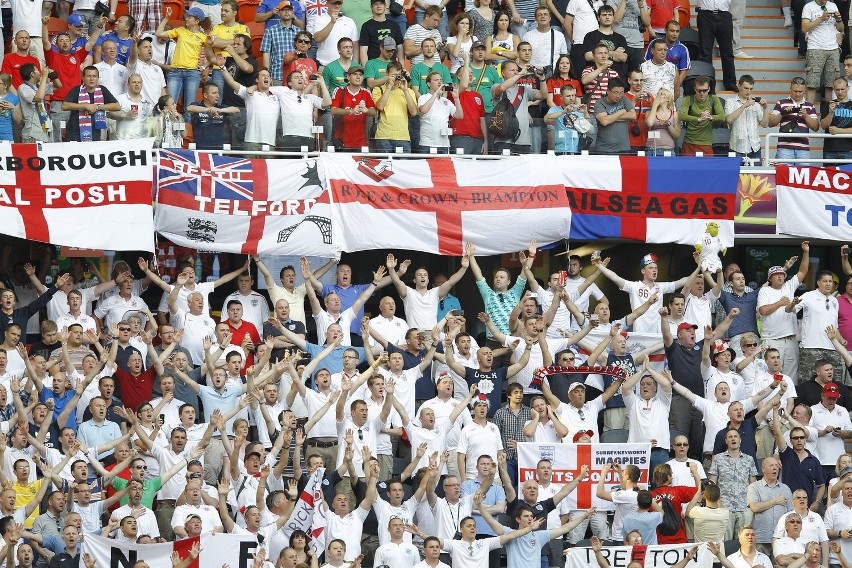 Euro 2012: Kibice na meczu Francja - Anglia [ZDJĘCIA]
