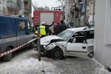 Poznań: Policyjny pościg na Matejki. Cztery osoby ranne, sześć aut rozbitych! [ZDJĘCIA]