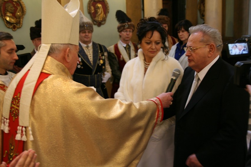 Ślub Aleksandra Gudzowatego i Danuty Koryckiej, 2010 rok