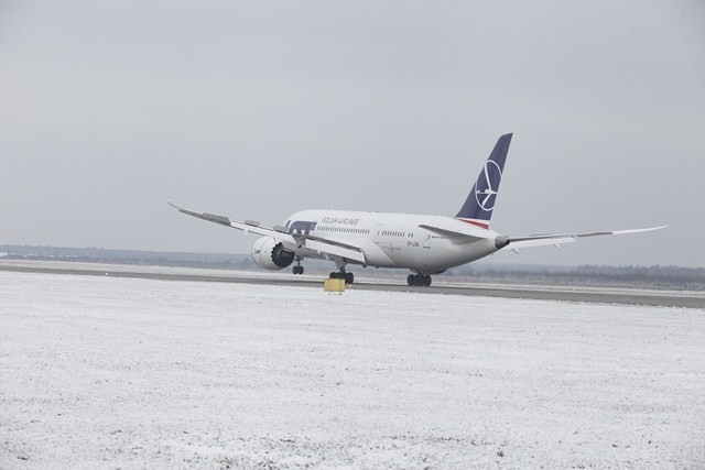 Dreamliner w Pyrzowicach