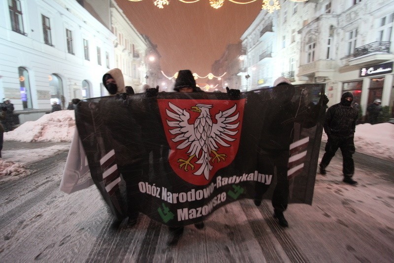 Łódź: demonstrowali narodowcy i antyfaszyści (ZDJĘCIA)