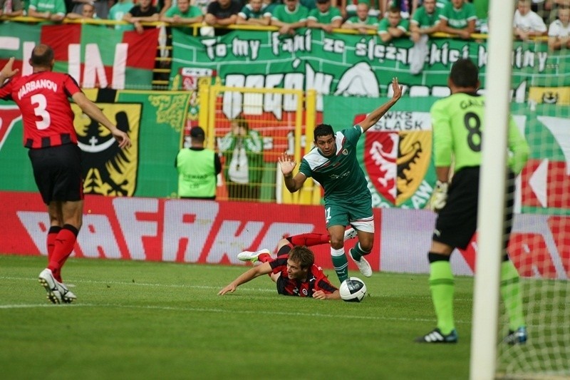 Śląsk-Lokomotiv: Tym razem się nie udało (ZOBACZ ZDJĘCIA)