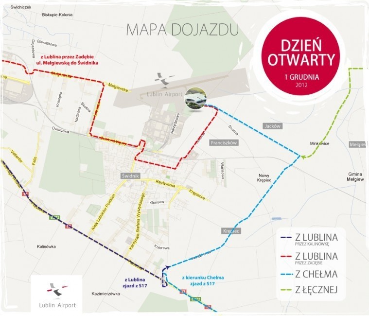 Dzień Otwarty Portu Lotniczego Lublin. Zobacz co się będzie...