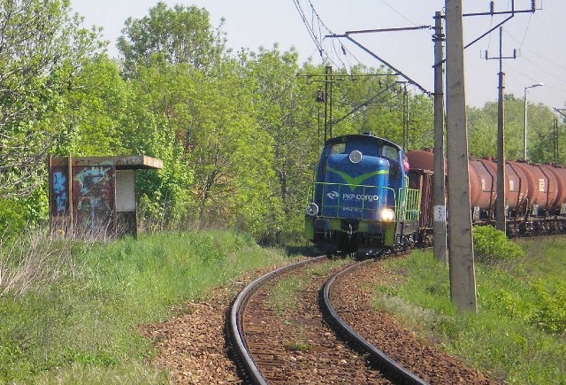 Jedyną pamiątką po istniejącym kiedyś kolejowym przystanku Tarnów Południowy jest niewielka zniszczona wiata