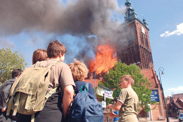 Wyjaśnianie przyczyn pożaru kościoła św. Katarzyny w Gdańsku trwa już blisko dwa lata