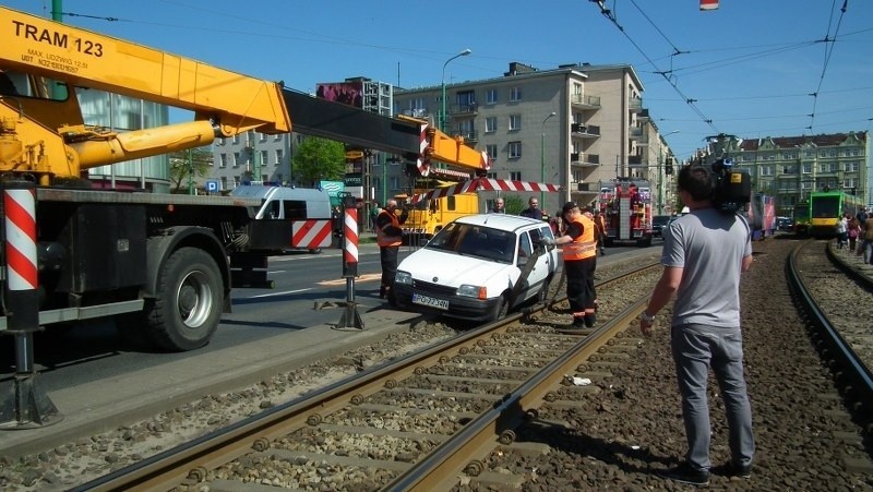 Karambol na Hetmańskiej.