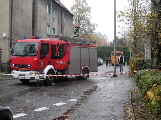 W tym miejscu doszło do wybuchu