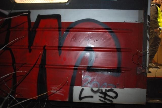 Studentki Uniwersytetu Artystycznego złapane na graffiti [ZDJĘCIA]
