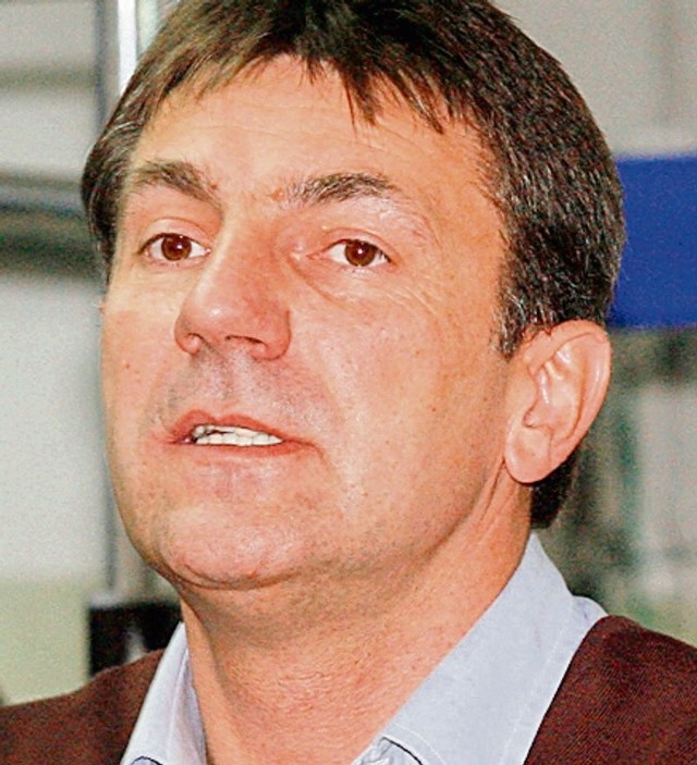 Andrzej Lesiak, trener KGHM Zagłębia Lubin.