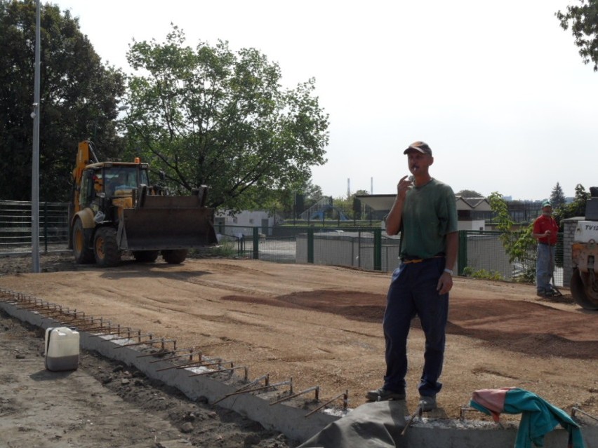 Będzin: Zobacz, jak powstaje skatepark przy Sportowej [ZDJĘCIA Z BUDOWY]