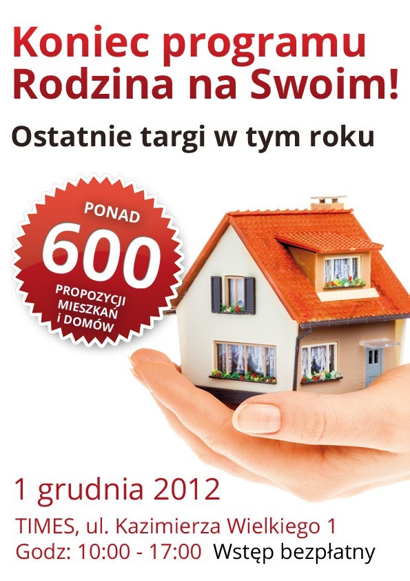 &quot;Wrocławska Rodzina na Swoim&quot; - przyjdź na ostatnie targi w tym roku!