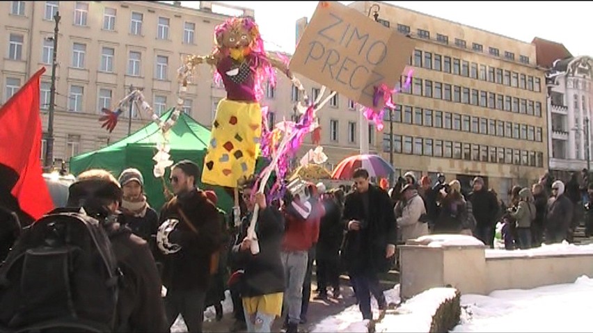 Poznaniacy urządzili pogrzeb zimy