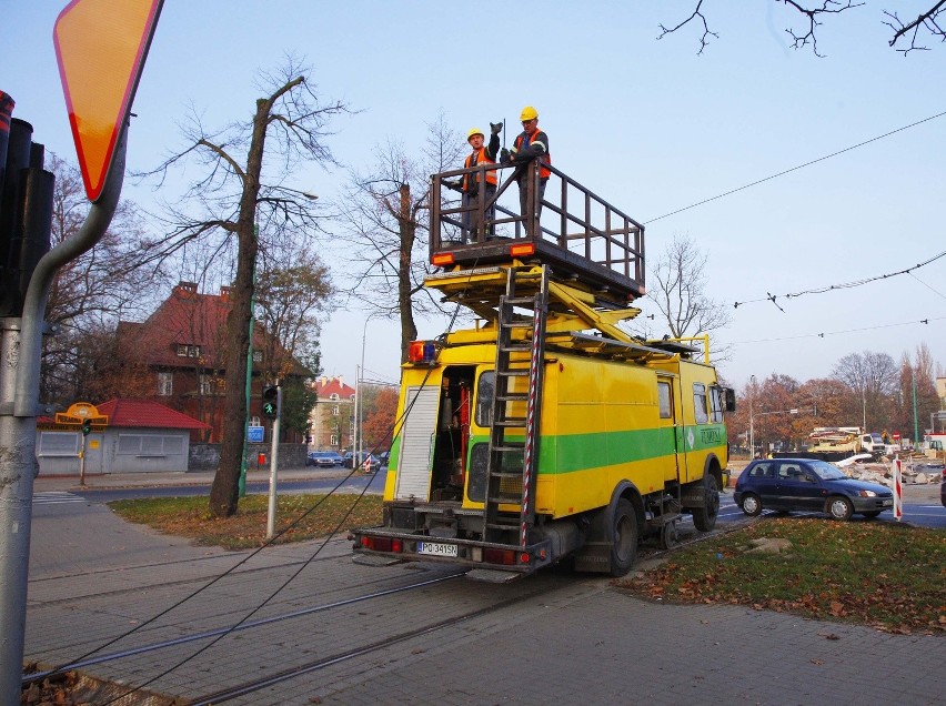 Poznań: Grunwaldzka bez tramwajów. Zobacz remont  [ZDJĘCIA]