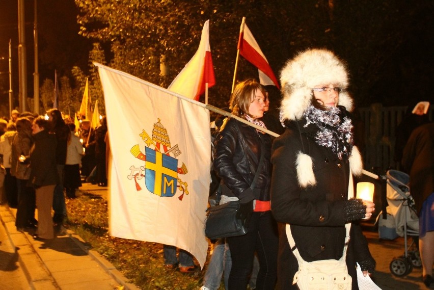 Łódź: Marsz dla Jana Pawła II