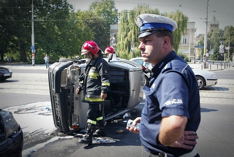 Wrocław: Dachowanie na Piotra Skargi