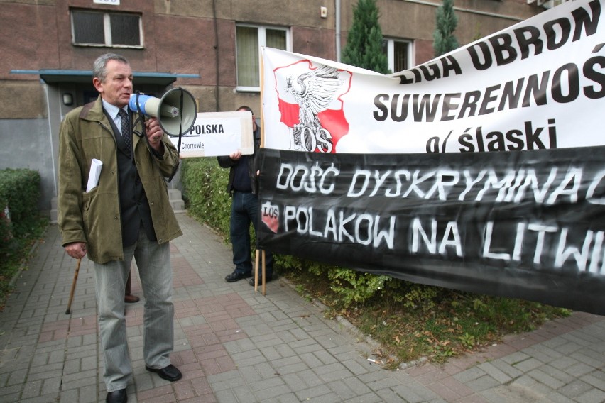 Manifestacja: Litwini! Ręce precz od polskich dzieci! [ZDJĘCIA] 