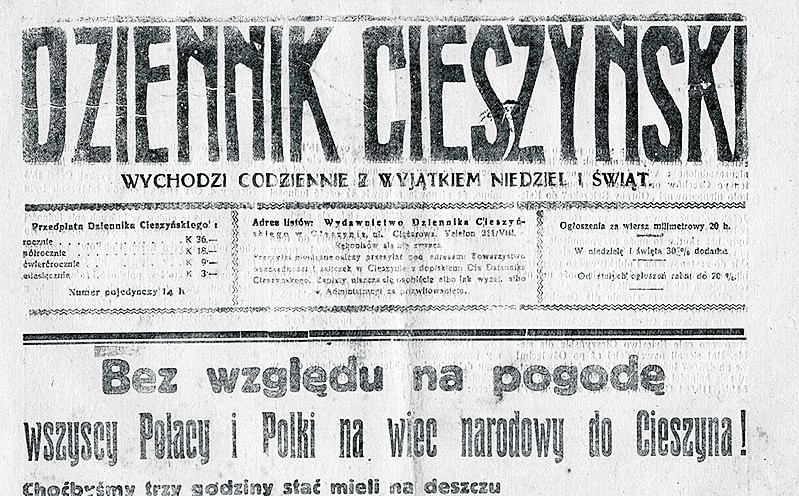 94 lata temu Polska przejęła władzę na Śląsku Cieszyńskim [ZDJĘCIA]