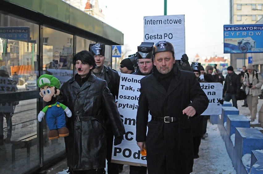 Naszość zorganizowała Wiec Poparcia dla ACTA