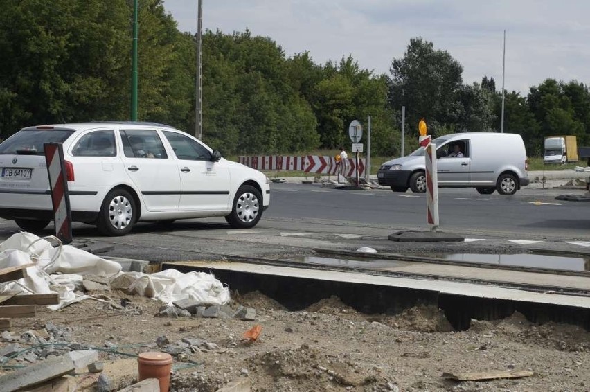 Przebudowa ulicy Grunwaldzkiej potrwa do wiosny przyszłego...