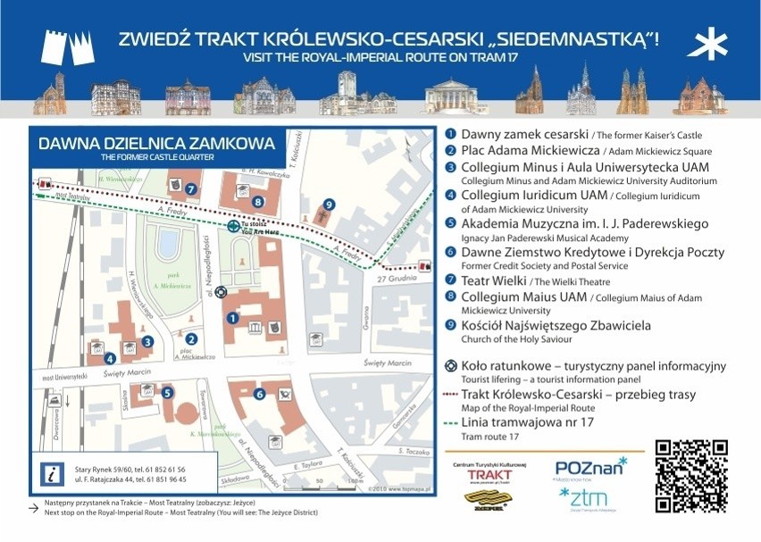 Poznań: Trakt Królewsko - Cesarski zwiedzany tramwajem