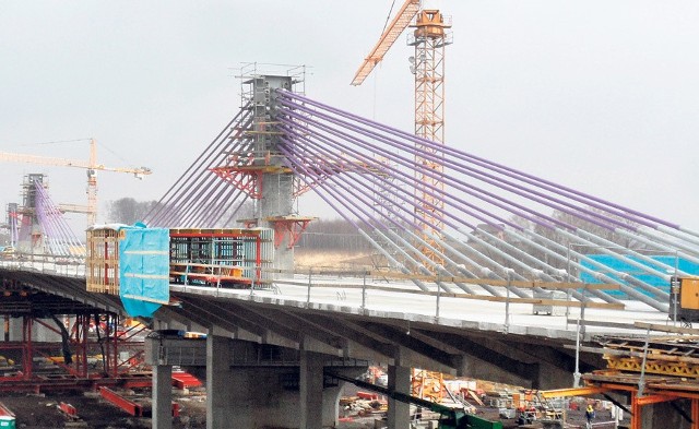 Od 10 kwietnia na moście autostradowym A1 w Mszanie nic się nie dzieje