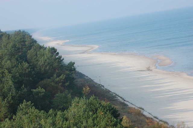 Mierzeja Wiślana - widok na plażę