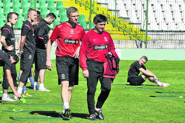 We wtorek biało-czerwoni trenowali dwukrotnie na stadionie przy ul. Traugutta. W środę będzie identycznie